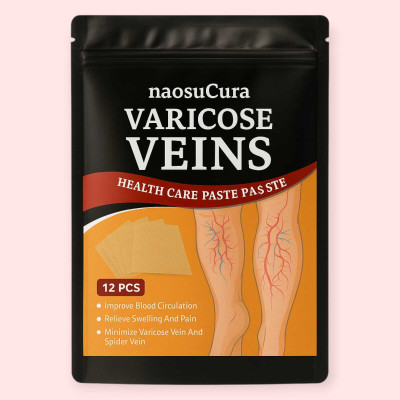 Naosucura Herbal Care Varicose Veins Patches for Pain Relief, Swelling and Blood Support Plaster & Patch(12 Patches)