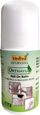 Orthayu Balm Ayurvedic Pain Relief Roll on for Joint, Back, Knee, Shoulder & Muscular Balm(50 g)