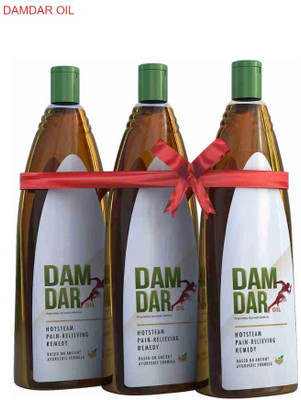 damdar Pain Relieving Oil for Joint Pain Liquid pack of 3 fr6 Liquid(3 x 66.67 ml)