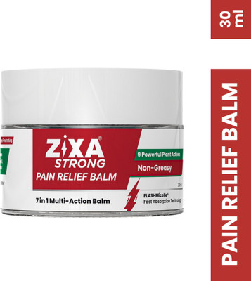 ZIXA Strong Pain Relief Balm Non Greasy 7-in-1 Multi-Action Formula with Aromatherapy Balm(30 ml)