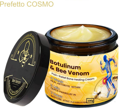 Prefetto COSMO Pain Relief with Bee Venom & Botulinum – Instant Muscle Soothe Cream(100 g)