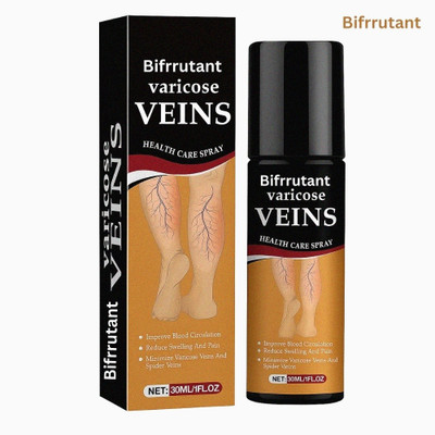 BIFRRUTANT Varicose Veins Spray Gentle Circulation Formula Liquid(50 ml)