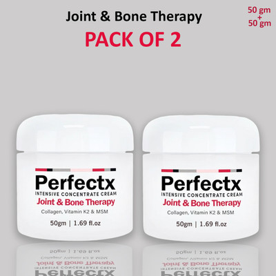 LOXITY Perfect Joint and Bone Therapy with Collagen Vitamin K2 And MSM Cream(2 x 50 g)