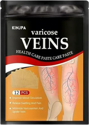 KINJPA Pain Relief Herbal Vericose Vein Patches for Daily Use(10 g)