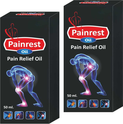 DOOMSDAY PAINREST PAIN OIL FOR BEST PAIN RELIEF MUSCLE & BODY PAIN PACK OF Liquid(2 x 50 ml)