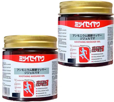 loviton Japanese Soothing Massage Gel Pack of 2 for Quick Recovery Gel Gel(2 x 100 g)