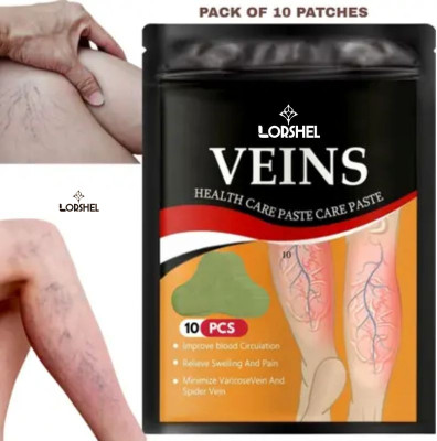 LORSHEL Herbal Pain Relief Parch That Supports Healthy Skin and Veins Plaster & Patch(10 Patches)