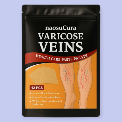 Naosucura Varicose Veins Daily Use Patches for Pain, Swelling and Circulation Improvement Plaster & Patch(12 Patches)