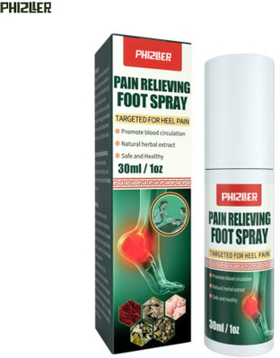 PHIZLLER Pain Relieving Foot Spray with Ayurvedic Herbs for Joint Pain Spray(30 ml)