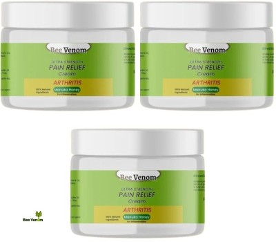 Bee Venom Pain Cream Inflammation Reducer Actual pain relief OG Cream(3 x 50 ml)