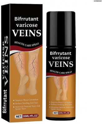 BIFRRUTANT Varicose Veins Spray Herbal Vein Solution for Daily Care Liquid(50 ml)