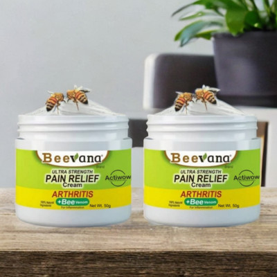 ACTIWOW BeeVana Pain Cream for Fast Joint & Muscle Relief Pack of 2 Cream(2 x 25 g)