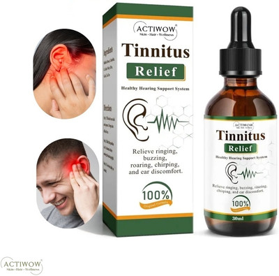 ACTIWOW Tinnitus Relief Herbal Balanced Ear Support Liquid(30 ml)