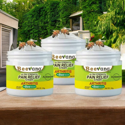 ACTIWOW BeeVana Cream for Natural Relief from Aches & Pains Pack of 3 Cream(3 x 16.67 g)