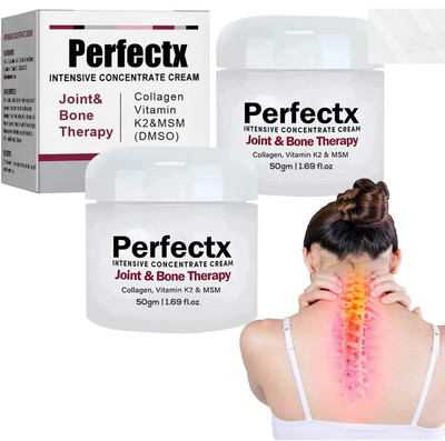 ODDEVEN Fast-Acting Pain Relief: Perfectx Joint & Bone Collagen Cream! Cream(2 x 50 g)