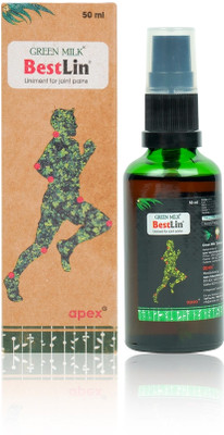 Green Milk Bestlin Liniment Oil Pack of 2 Liquid(50 ml)