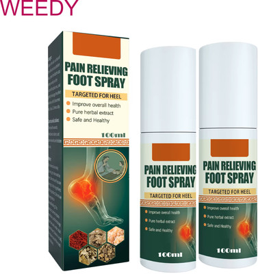 Prefetto COSMO Fast Relief Heel Spray 2 Bottle) Liquid(2 x 100 ml)