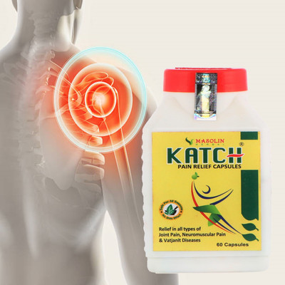 masolin HERBAL KATCH AYURVEDIC PAIN RELIEF CAPSULES 60'S - FOR JOINT PAIN Capsules(60 Units)