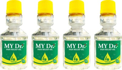 MY Dr. Pain Relief Oil (Pack of 4), Back pain reliever, Joint Pain reliever, Knee pain reliever, Joint Pain reliever, Aromatic Smell Liquid Liquid(4 x 60 ml)