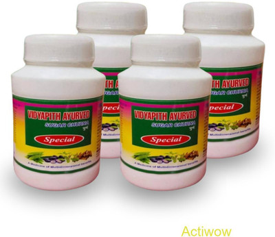 ACTIWOW Vidyapith Sugar Powder for Diabetes Support and Blood Balance Pack of 4 A01 Powder(4 x 100 g)
