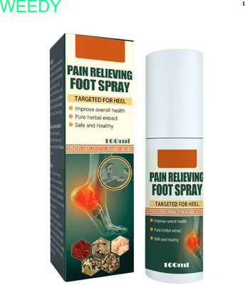 WEEDY Foot Pain Relieving Spray – Soothe and Relax Your Feet Instantly Spray(100 ml)