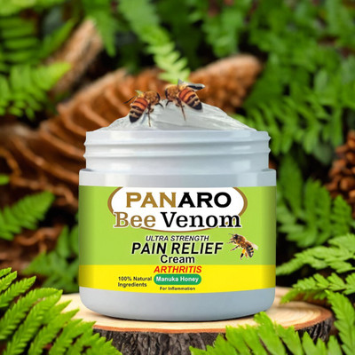 PANARO BeeVenom Deep Action Cream for Chronic Joint Pain and Muscle Soreness Cream(50 g)