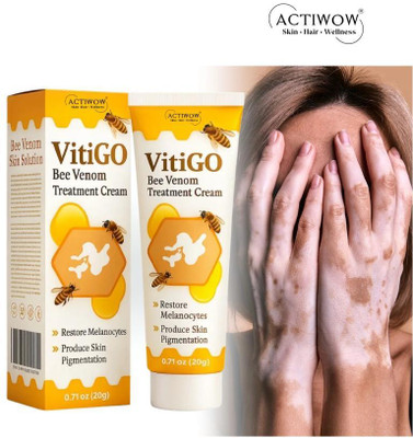 ACTIWOW Vitigo Bee Venom Cream for Gentle Fragrance-Free cream PR01 A01 Cream(100 g)