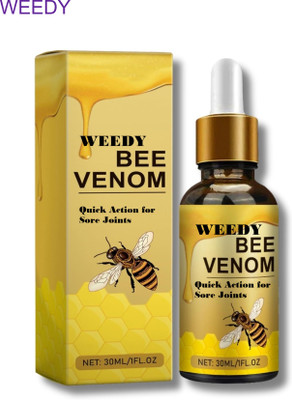 WEEDY Bee Venom Oil | Fast Acting Solution for Aches Liquid(30 ml)