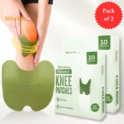 NILNIILVA Knee Patches for mobility improvement: Pack of 2 Plaster & Patch(2 x 100 g)