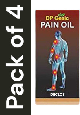DECLOS dp gesic pain oil Liquid(4 x 50 ml)