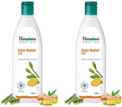 HIMALAYA Herbals Pain Relief Oil 100ml (Pack of 2) Liquid(2 x 100 ml)