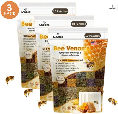 LORSHEL Detox Foot Patches | Toxin Removal, Daily Use Plaster & Patch(3 x 10 Patches)