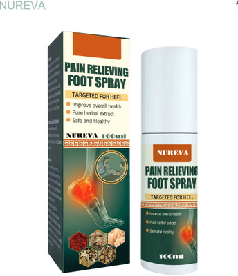 nureva Plant-Based Foot Spray for Pain Spray(100 ml)