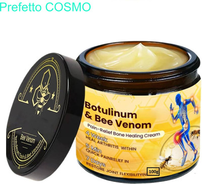 Prefetto COSMO Bee Venom & Botulinum Pain Cream – Quick Soothe for Joints Cream(100 g)