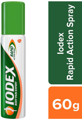 Iodex Rapid Action Pain Relief Spray 60 gm Spray(60 g)
