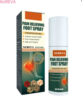 nureva Foot Pain Spray for Instant Cooling Relief Spray(100 ml)