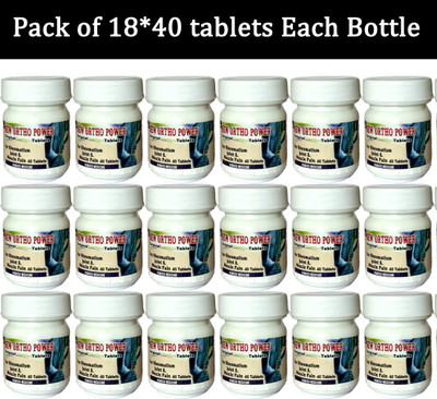 Quickbits new ortho power tablet for joint pain pack of 36 Tablets(36 x 40 Units)