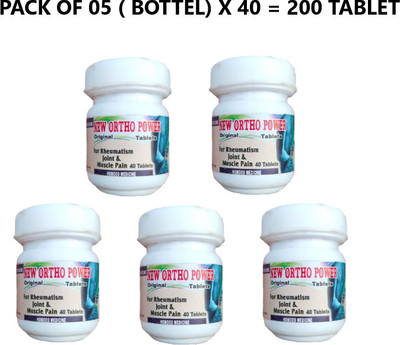 Vrukie 5 new ortho power tablet for joint pain Tablets(5 x 40 Units)