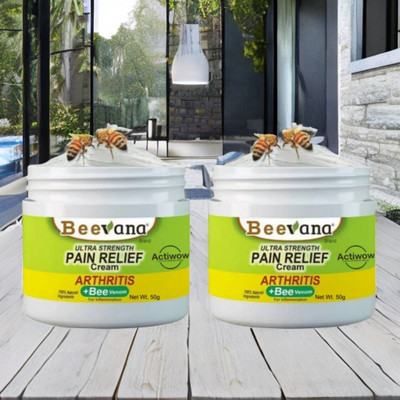 ACTIWOW BeeVana Cream for Muscle Recovery After Exercise Pack of 2 Cream(2 x 25 g)