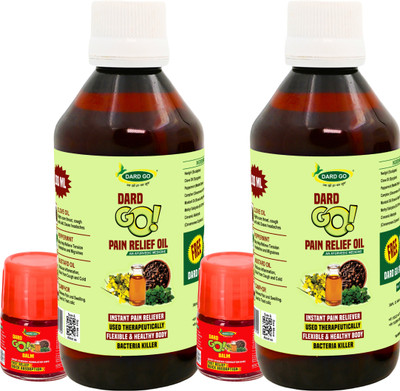 DARDGO Pain Relief Oil For Body & Joint Pain Liquid(2 x 200 ml)