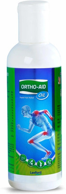 ORTHO AID Rapid Pain Relief Oil | Relieves Stiffness, Boosts Joint Flexibility & Mobility Liquid(100 ml)
