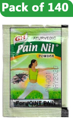 Quickbits Pain nil Powder Ayurvedic gopal Herbals for Joint/body/back pain (140 piece) Powder(140 x 1 Units)