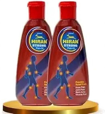 aswini Hiran Strong Pain Oil fast action formula Liquid(2 x 80 ml)