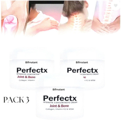 BIFRRUTANT Perfectx Joint & Bone Cream Bee Venom Healing for Muscle Relaxation Plaster & Patch(3 x 50 g)