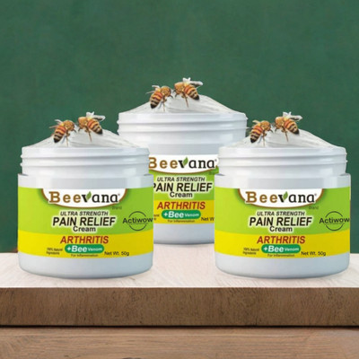 Bee Venom Fast-Acting Relief for Neck & Shoulder Pain Pack of 3 Cream(3 x 50 g)