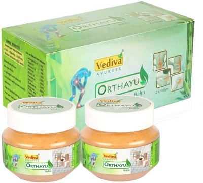 Orthayu Balm Joint, Knee and Muscle Pain, pack of 2 Balm(2 x 100 g)