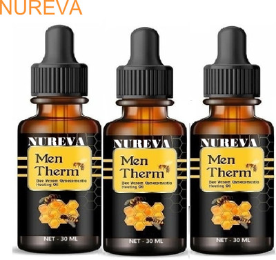 nureva Chest Fat Control Oil for Men Pack of 3 Liquid(3 x 30 ml)