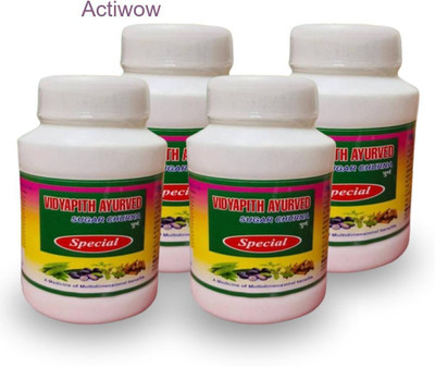 ACTIWOW Vidyapith Sugar Powder for Promoting Metabolic Balance Pack of 4 A01 Powder(4 x 100 g)