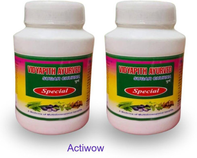ACTIWOW Vidyapith Sugar Powder for Supporting Steady Glucose Regulation Pack of 2 Powder(2 x 100 g)
