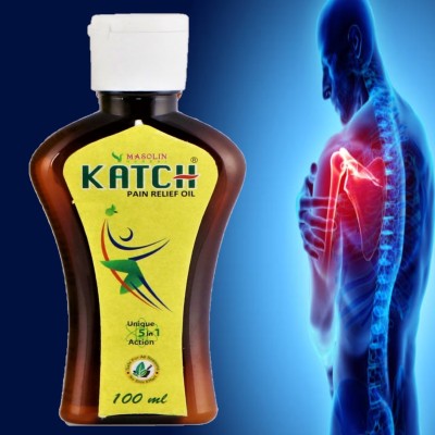 Masolin Herbal Katch Pain Relief Oil 100ml* Liquid(100 ml)